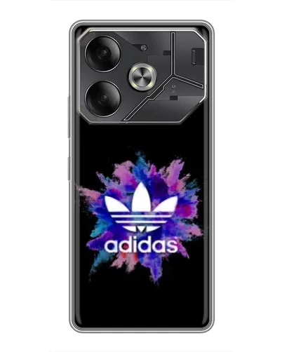 Чохол для TECNO Pova 6 з картинкою «Вибух фарб Adidas» Чохол для TECNO Pova 6 з картинкою «Вибух фарб Adidas»