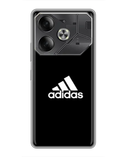 Чохол для TECNO Pova 6 з картинкою «Чорна класика Adidas» Чохол для TECNO Pova 6 з картинкою «Чорна класика Adidas»