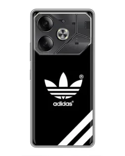 Чохол для TECNO Pova 6 з картинкою «Adidas з діагональними смугами»