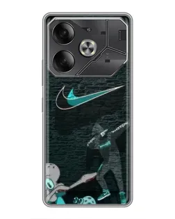 Чохол для TECNO Pova 6 з картинкою «Спортивний арт Nike» Чохол для TECNO Pova 6 з картинкою «Спортивний арт Nike»