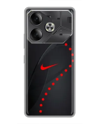 Чохол для TECNO Pova 6 з картинкою «Абстрактний дизайн Nike» Чохол для TECNO Pova 6 з картинкою «Абстрактний дизайн Nike»