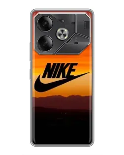 Чохол для TECNO Pova 6 з картинкою «Nike — вечірній горизонт»