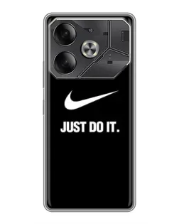 Чохол для TECNO Pova 6 з картинкою «Класичний принт Nike»