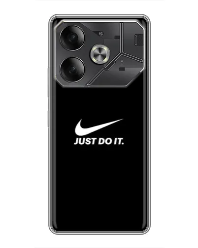 Чохол для TECNO Pova 6 з картинкою «Мінімалізм від Nike» Чохол для TECNO Pova 6 з картинкою «Мінімалізм від Nike»