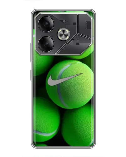Чохол для TECNO Pova 6 з картинкою «Тенісні м'ячі Найк» Чохол для TECNO Pova 6 з картинкою «Тенісні м'ячі Найк»