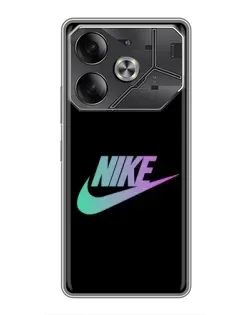 Чохол для TECNO Pova 6 з картинкою «Nike — міська ніч»
