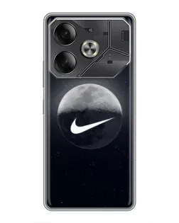 Чохол для TECNO Pova 6 з картинкою «Nike у стилі графіті»