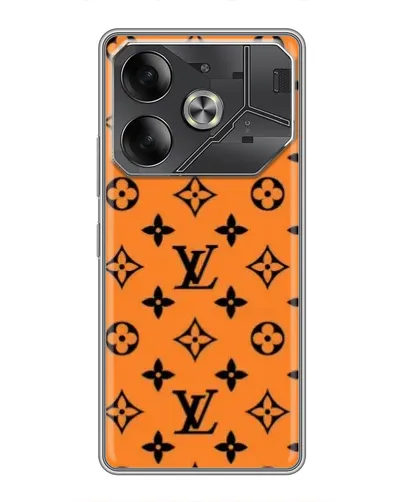 Чохол для TECNO Pova 6 з картинкою «Помаранчевий стиль LV» Чохол для TECNO Pova 6 з картинкою «Помаранчевий стиль LV»