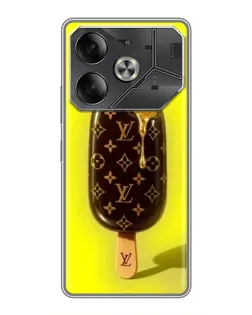 Чохол для TECNO Pova 6 з картинкою «Морозиво від LV»