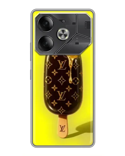Чохол для TECNO Pova 6 з картинкою «Морозиво від LV» Чохол для TECNO Pova 6 з картинкою «Морозиво від LV»