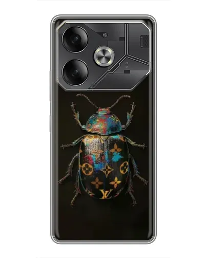 Чохол для TECNO Pova 6 з картинкою «LV — мармуровий принт» Чохол для TECNO Pova 6 з картинкою «LV — мармуровий принт»