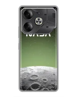 Чохол для TECNO Pova 6 з картинкою «NASA — місячний градієнт» Чохол для TECNO Pova 6 з картинкою «NASA — місячний градієнт»