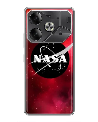 Чохол для TECNO Pova 6 з картинкою «NASA — червона туманність»