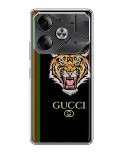 Чохол для TECNO Pova 6 з картинкою «Тигр Gucci» Чохол для TECNO Pova 6 з картинкою «Тигр Gucci»