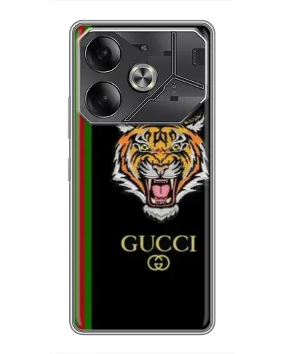 Чохол для TECNO Pova 6 з картинкою «Тигр Gucci» Чохол для TECNO Pova 6 з картинкою «Тигр Gucci»