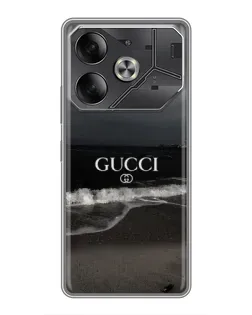 Чохол для TECNO Pova 6 з картинкою «Gucci — морський прибій»