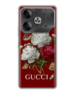 Чохол для TECNO Pova 6 з картинкою «Gucci — сад»