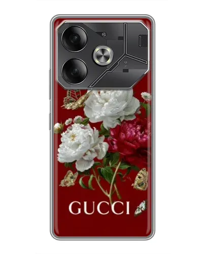 Чохол для TECNO Pova 6 з картинкою «Gucci — сад» Чохол для TECNO Pova 6 з картинкою «Gucci — сад»
