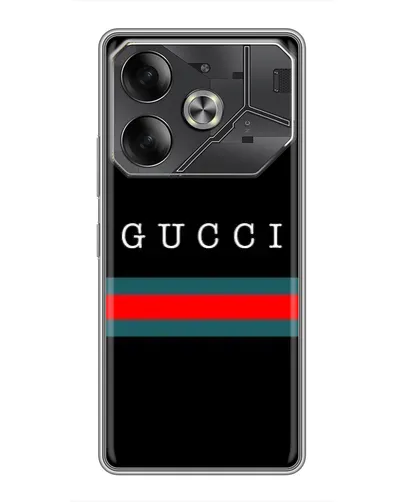 Чохол для TECNO Pova 6 з картинкою «Gucci — червоний пояс» Чохол для TECNO Pova 6 з картинкою «Gucci — червоний пояс»