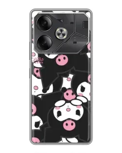 Чохол для TECNO Pova 6 з картинкою «Kuromi з сердечком» Чохол для TECNO Pova 6 з картинкою «Kuromi з сердечком»