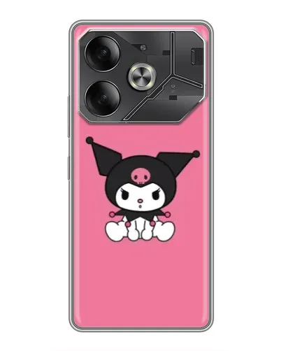 Чохол для TECNO Pova 6 з картинкою «Похмура Kuromi»