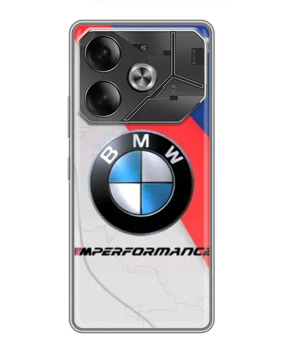 Чехол для TECNO Pova 6 с картинкой «BMW Performance стиль»
