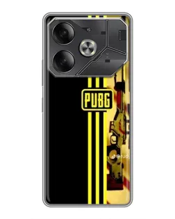 Чохол для TECNO Pova 6 з картинкою «PUBG — камуфляжний шолом» Чохол для TECNO Pova 6 з картинкою «PUBG — камуфляжний шолом»