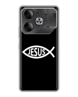 Чехол для TECNO Pova 6 с картинкой «Классический Jesus»