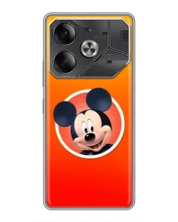 Чохол для TECNO Pova 6 з картинкою «Mickey в колі»