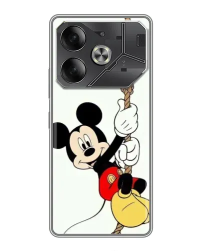 Чохол для TECNO Pova 6 з картинкою «Mickey на канаті» Чохол для TECNO Pova 6 з картинкою «Mickey на канаті»