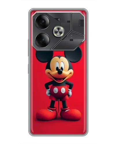 Чохол для TECNO Pova 6 з картинкою «Mickey в повний зріст» Чохол для TECNO Pova 6 з картинкою «Mickey в повний зріст»