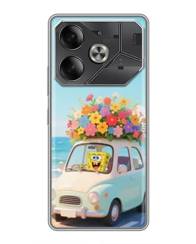 Чохол для TECNO Pova 6 з картинкою «Автомобільна подорож» Чохол для TECNO Pova 6 з картинкою «Автомобільна подорож»