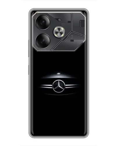 Чохол для TECNO Pova 6 з картинкою «Mercedes — абстрактні лінії»