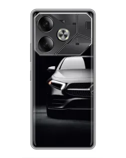 Чохол для TECNO Pova 6 з картинкою «Світло фар Mercedes»