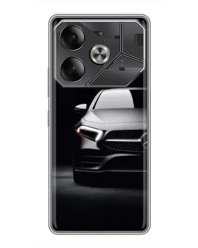Чохол для TECNO Pova 6 з картинкою «Світло фар Mercedes»