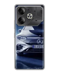 Чохол для TECNO Pova 6 з картинкою «Mercedes EQ — майбутнє»