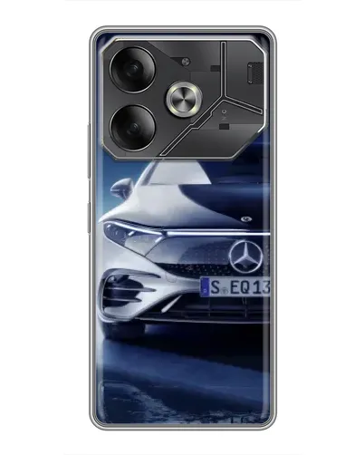 Чохол для TECNO Pova 6 з картинкою «Mercedes EQ — майбутнє»