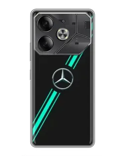 Чохол для TECNO Pova 6 з картинкою «Спортивні лінії Mercedes»