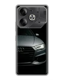 Чохол для TECNO Pova 6 з картинкою «Audi — деталізація кузова» Чохол для TECNO Pova 6 з картинкою «Audi — деталізація кузова»