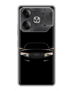 Чохол для TECNO Pova 6 з картинкою «Audi — нічний контур»
