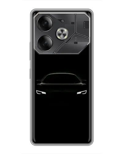 Чохол для TECNO Pova 6 з картинкою «Погляд Audi у темряві»