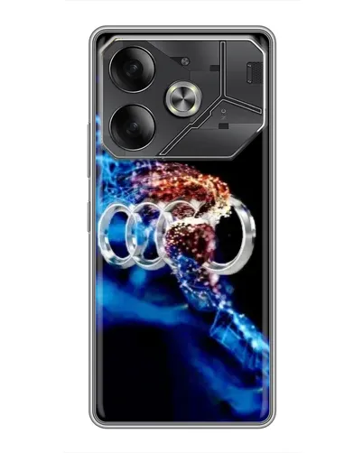 Чохол для TECNO Pova 6 з картинкою «Енергія лого Audi»