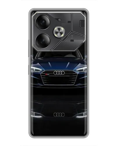 Чохол для TECNO Pova 6 з картинкою «Audi — нічне відображення»