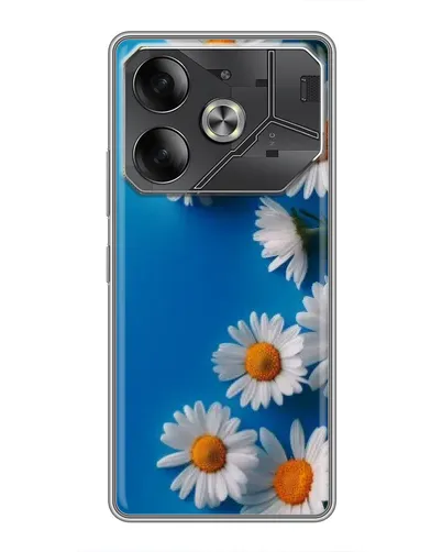 Чохол для TECNO Pova 6 з картинкою «Білосніжні маргаритки» Чохол для TECNO Pova 6 з картинкою «Білосніжні маргаритки»