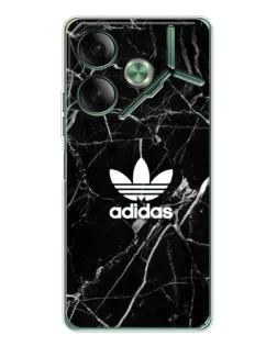 Чехол для TECNO Pova 7 5G с картинкой «Белый мрамор Adidas»