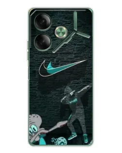 Чехол для TECNO Pova 7 5G с картинкой «Спортивный арт Nike» Чехол для TECNO Pova 7 5G с картинкой «Спортивный арт Nike»