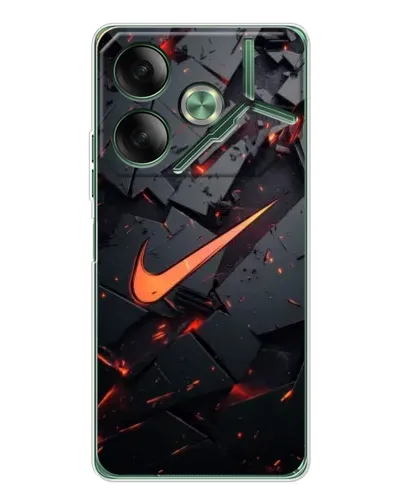 Чехол для TECNO Pova 7 5G с картинкой «Nike — эффект разломов» Чехол для TECNO Pova 7 5G с картинкой «Nike — эффект разломов»