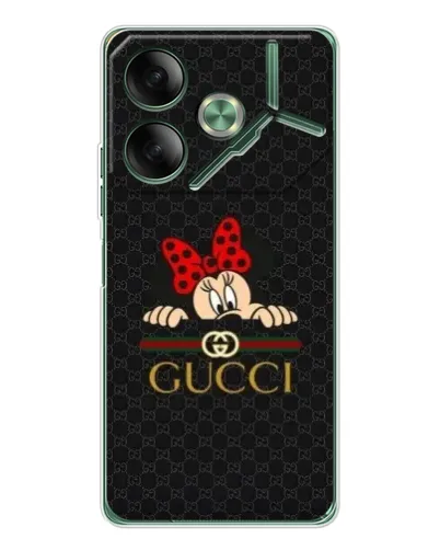 Чехол для TECNO Pova 7 5G с картинкой «Минни Маус Gucci — черный» Чехол для TECNO Pova 7 5G с картинкой «Минни Маус Gucci — черный»