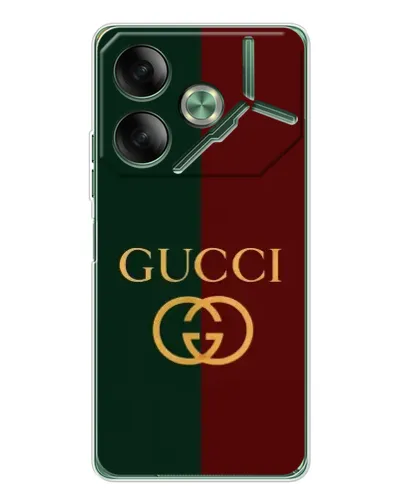 Чехол для TECNO Pova 7 5G с картинкой «Gucci — темно-зеленый градиент» Чехол для TECNO Pova 7 5G с картинкой «Gucci — темно-зеленый градиент»
