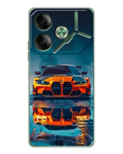 Чехол для TECNO Pova 7 5G с картинкой «BMW — золотая эмблема» Чехол для TECNO Pova 7 5G с картинкой «BMW — золотая эмблема»